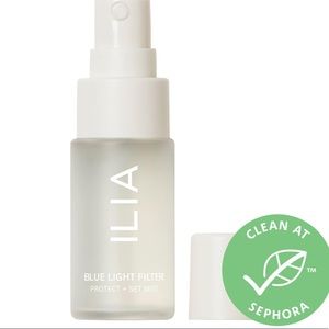 ILIA Blue Light Mist. Hydrate. Set. Protect.